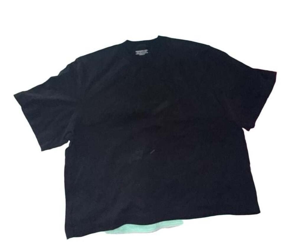 Abercrombie & Fitch Premium Heavyweight Tee Size M Cropped Black
